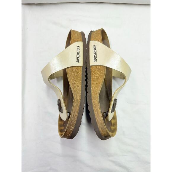 Birkenstock  thong sandals  women’s size 36/230LS 5/5.5 color beige have a flaw - Picture 10 of 13